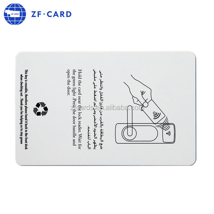 Plastic printed MIFARE Ultralight(R) EV1 chip rfid proximity smart card access control system