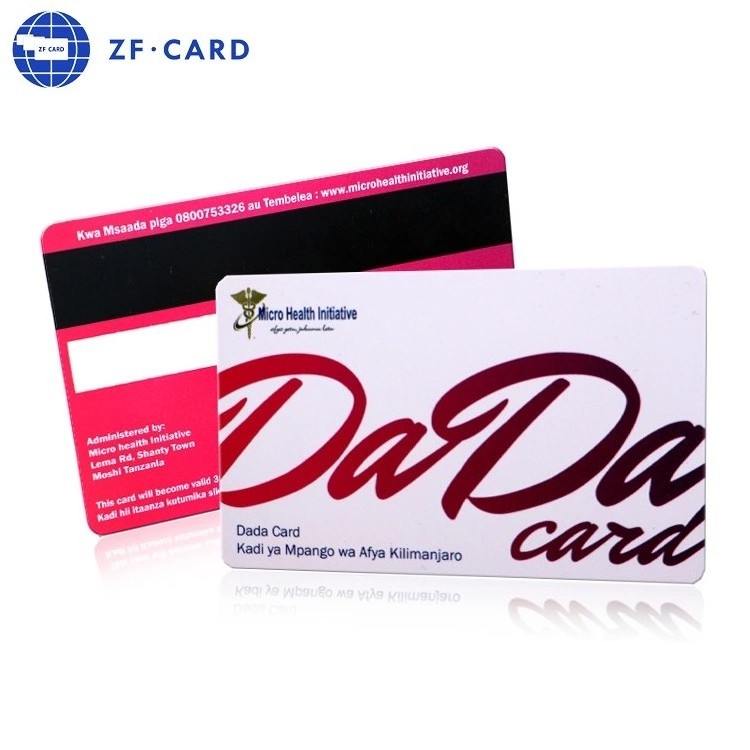 Custom Printed Plastic PVC Barcode Gift Card with QR Code for large store