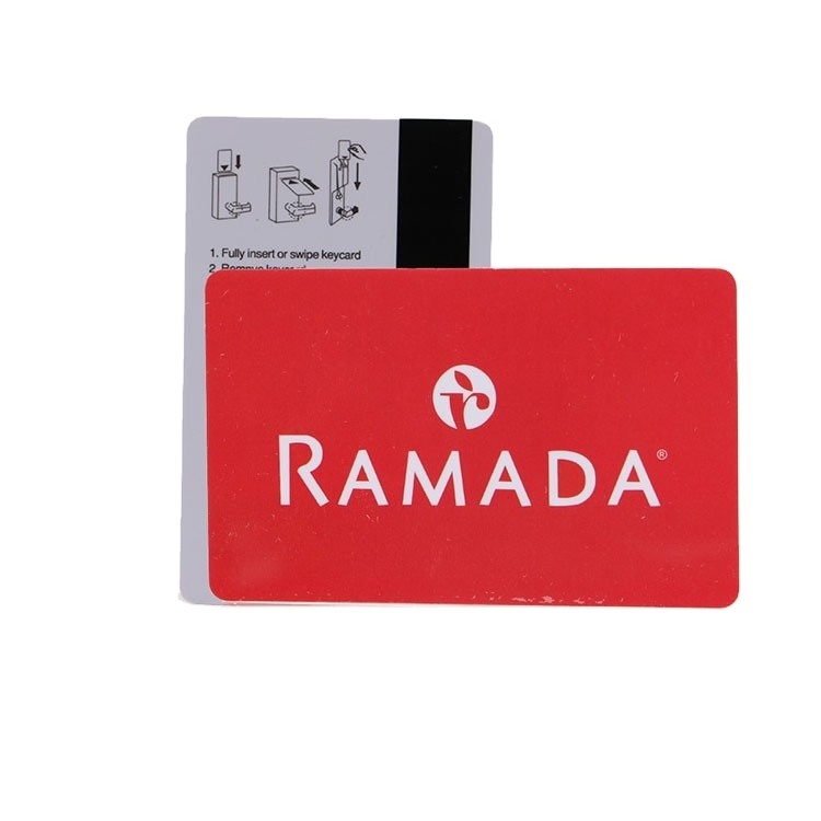 Wholesale 125KHz EM4100 /TK4100 Blank Card RFID Proximity ID Card with Hi-co magnetic stripe