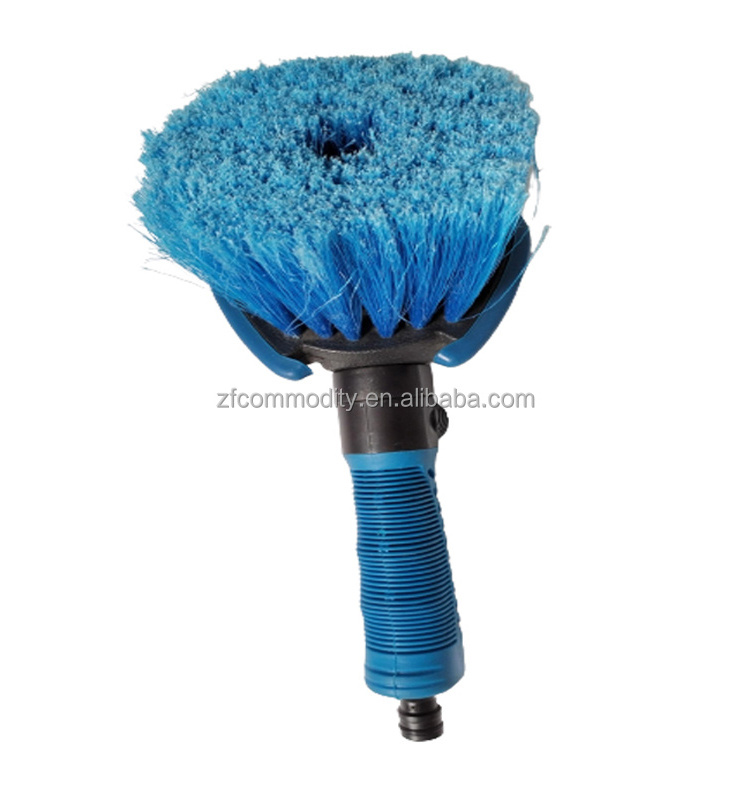 Auto Wheel Brush Chemical Resistant Tire Rim Brush Cleaner Bristles Car Washing Brush Multipurpose for wheel hub