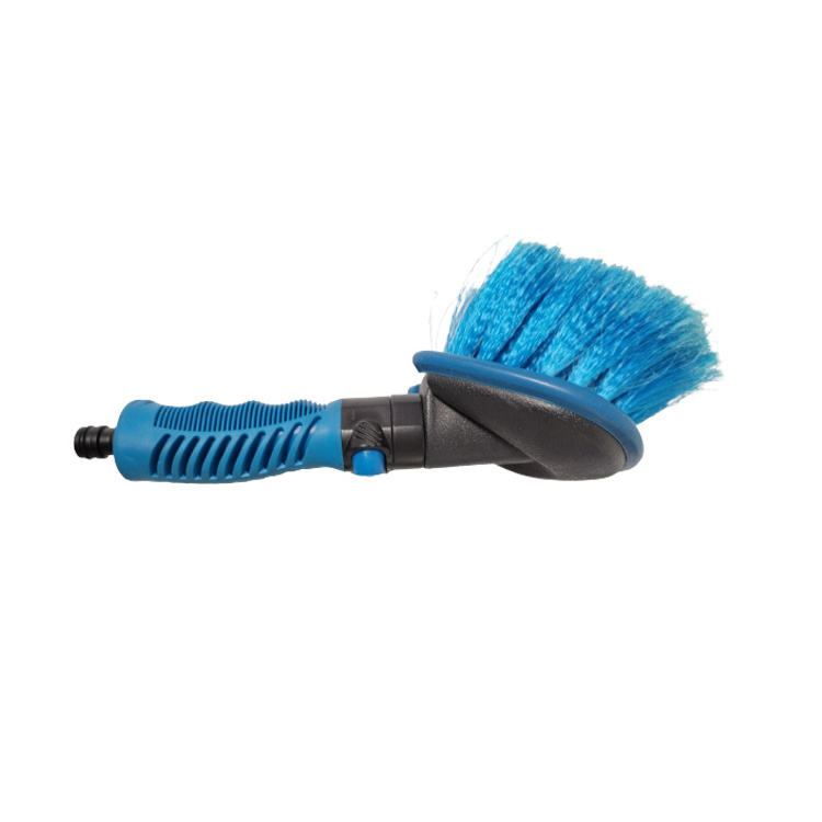 Auto Wheel Brush Chemical Resistant Tire Rim Brush Cleaner Bristles Car Washing Brush Multipurpose for wheel hub