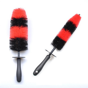 Factory Wholesale  High elasticity Super Soft Wheel Cleaning Brush Car Wheel Rim Brush for Car