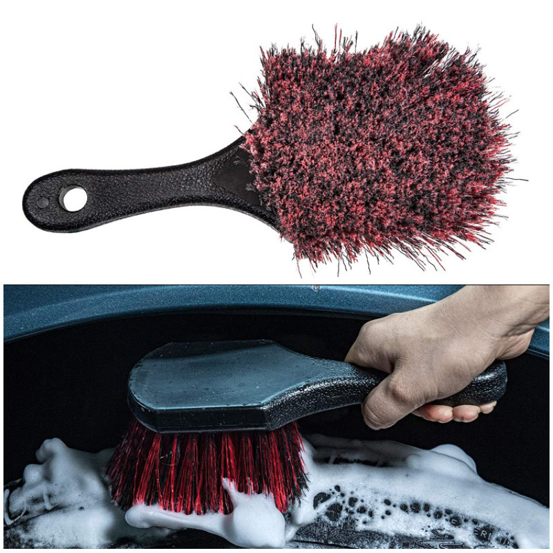 Car Tire Cleaning Brush Tire Wheel Rim Brushes Auto Washer Vehicle Body Surface Wheel Scrub Cleaner Tool