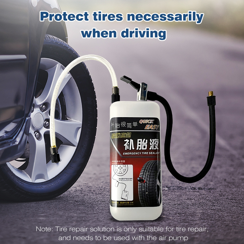 Vacuum Tire Inner Tube Repair Glue Car Motorcycle Tire Repairing Liquid Universal Tire Sealant Repair Fluid