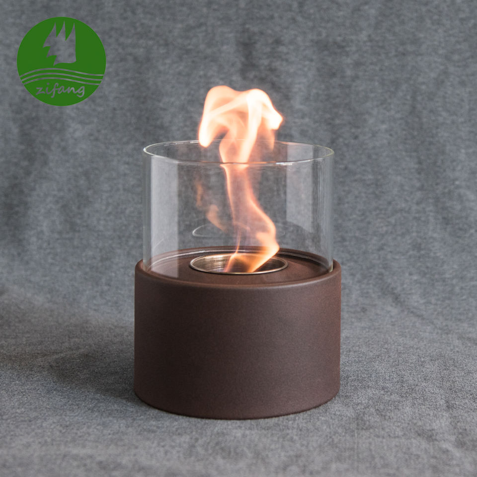 Custom Decorative Heater Indoor Desktop Fire Pit Portable Bioethanol Fireplace