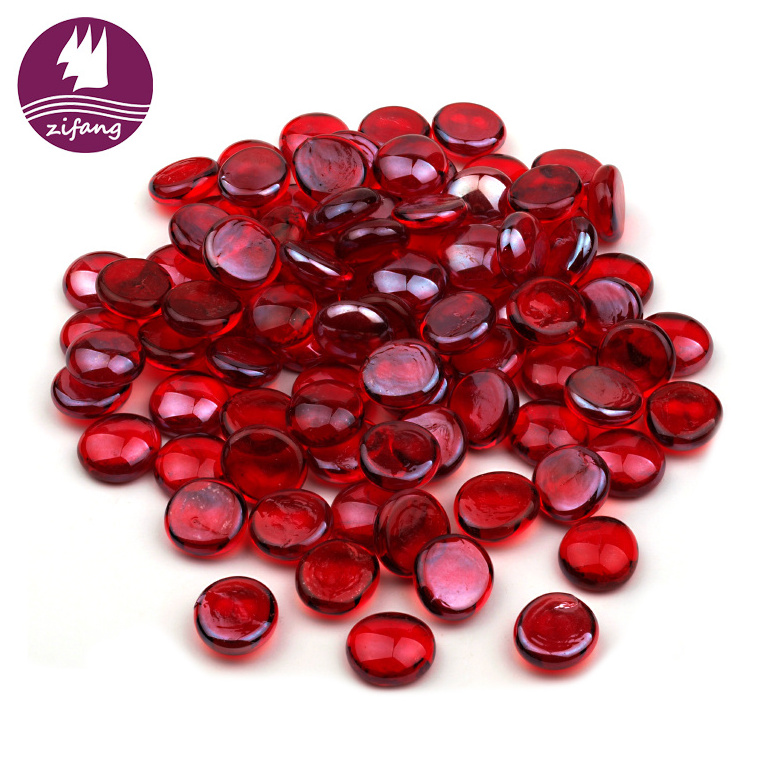 Sangria Fire Beads Fire Glass Firepit Glass 10 Pounds Great for Fire Pit Fireglass or Fireplace Glass