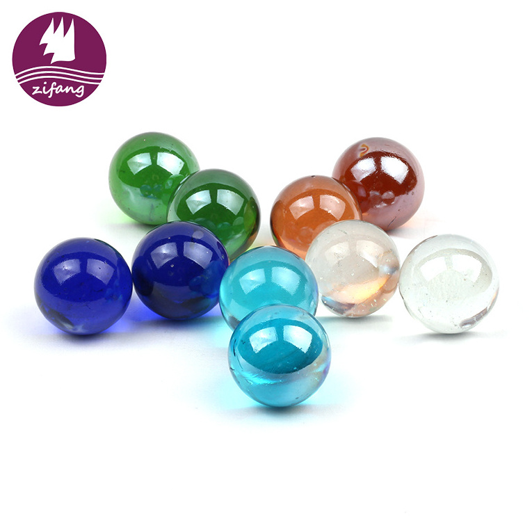 High Polish Solid Colourfor Glass Marbles for Children Solid Clear Colored Crystal Marbles Small Glass Ball