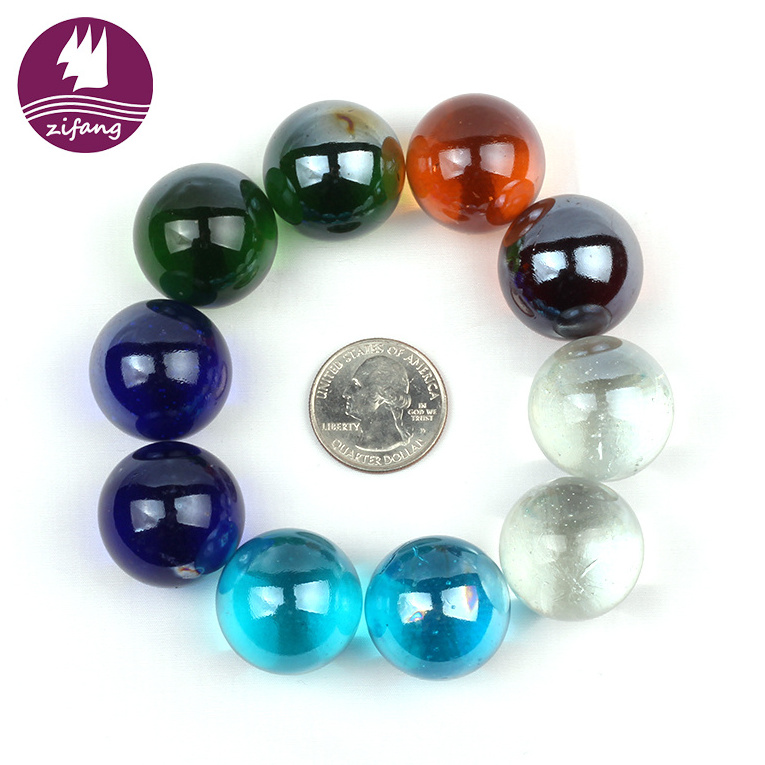 High Polish Solid Colourfor Glass Marbles for Children Solid Clear Colored Crystal Marbles Small Glass Ball