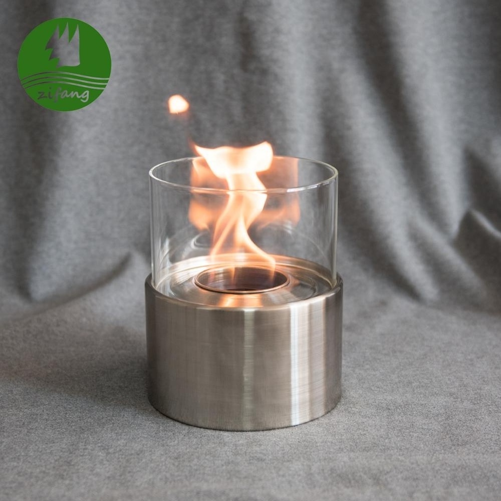 Hot Selling Modern Craft Fire Pit Mini Independent Indoor Desktop Bioethanol Fireplace