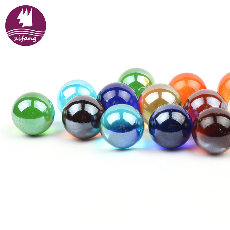 High Polish Solid Colourfor Glass Marbles for Children Solid Clear Colored Crystal Marbles Small Glass Ball