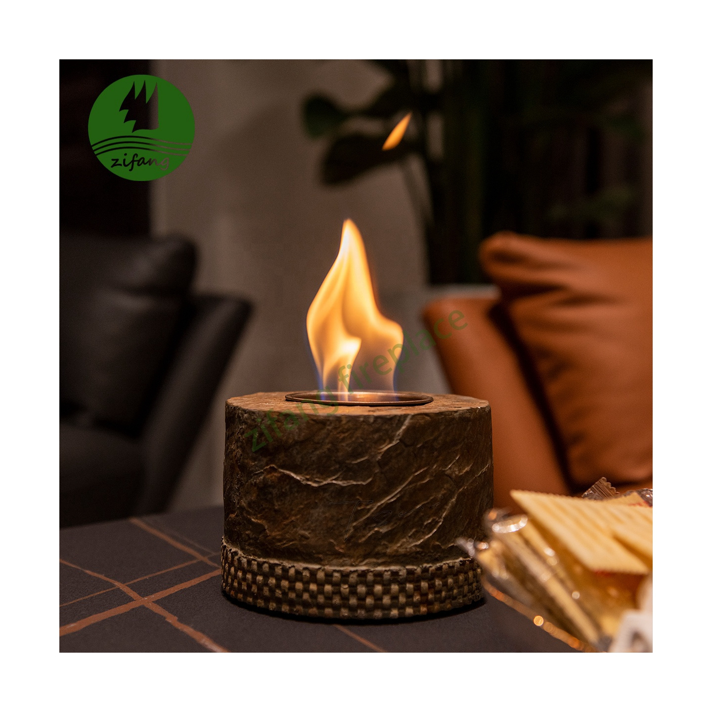 Interior Home Decoration Desktop Bio Fuel Personal Ethanol Fire Pit Decore Bioethanol Tabletop Fireplace