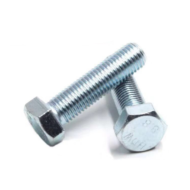 Factory outlet 4.8 level national standard external hexagonal bolt and screw