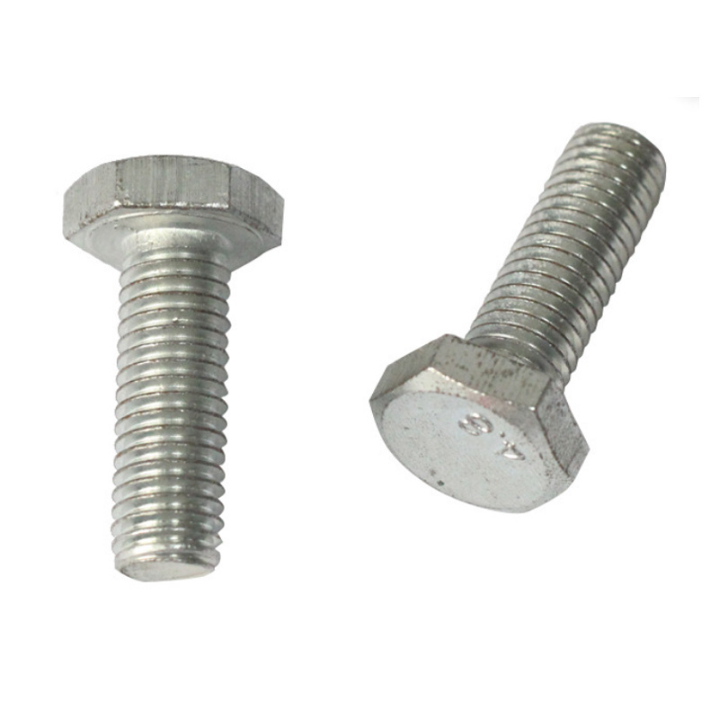 Factory outlet 4.8 level national standard external hexagonal bolt and screw