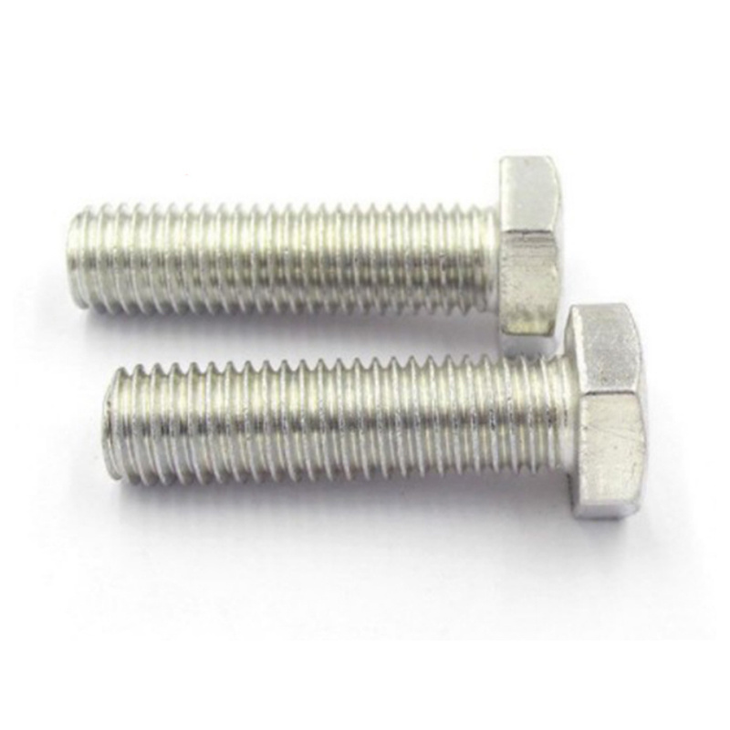 Factory outlet 4.8 level national standard external hexagonal bolt and screw