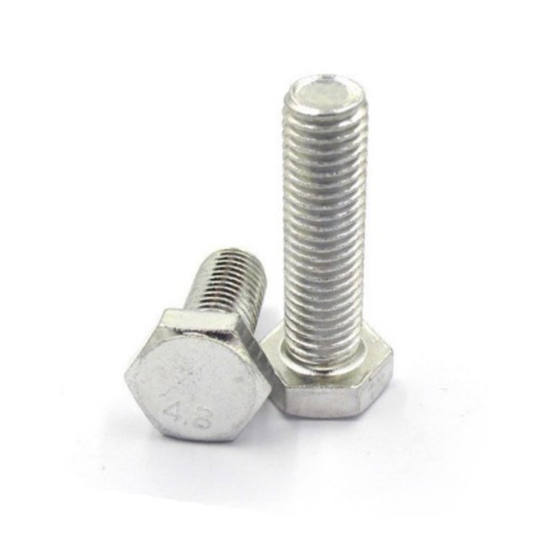 Factory outlet 4.8 level national standard external hexagonal bolt and screw