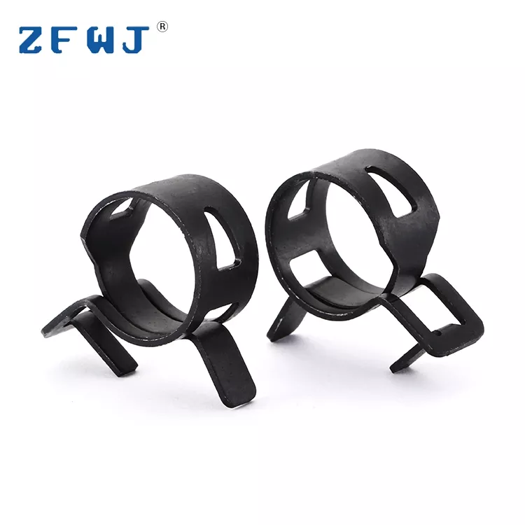 Stainless steel galvanized quick release band clips black pipe clamp