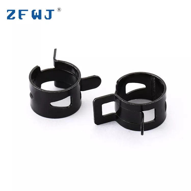 Stainless steel galvanized quick release band clips black pipe clamp