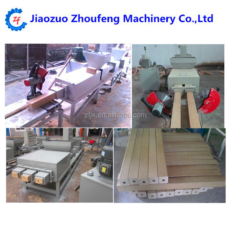 Wood Sawdust Pallet Block Extruding Making Hot Press Machine Price