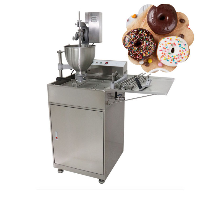 Commercial Donut Ball Making Forming Machine Mochi Doughnut Deep Fryer Machine