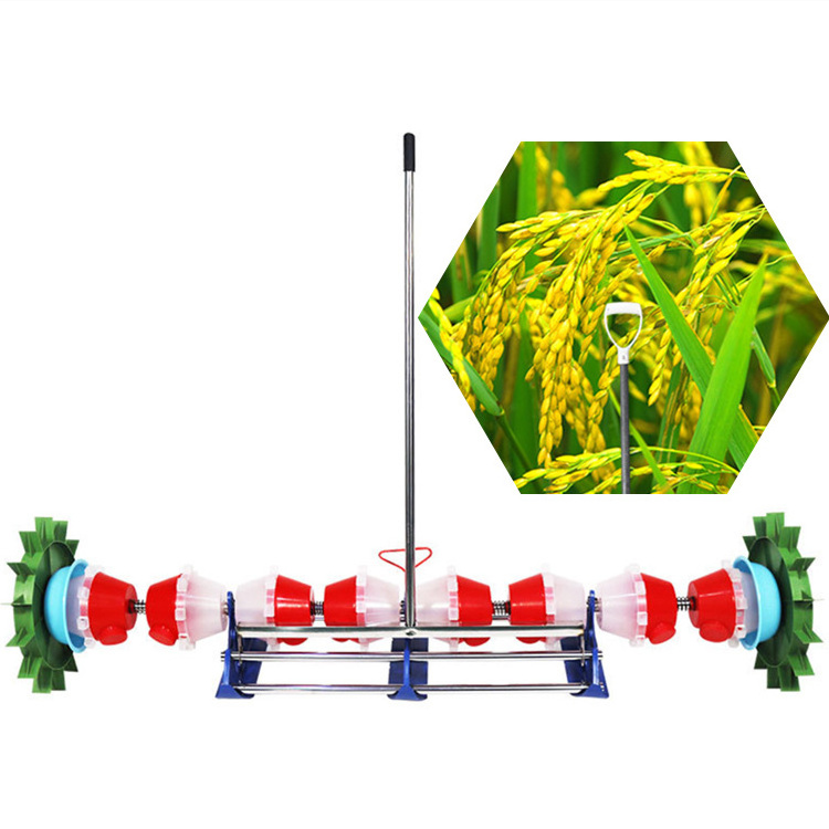 Hand Push Paddy Rice Seed Planter/Rice Seed Drilling Machine