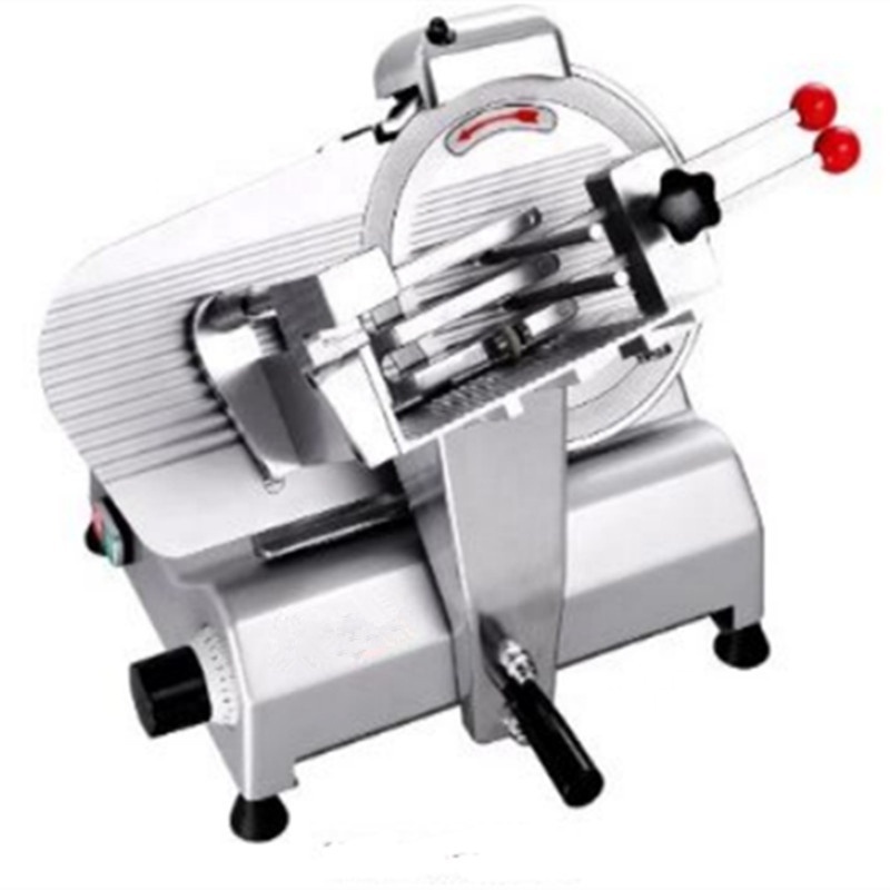 Desktop meat roll slicer machine household electric move toast bread ham sausage slicing cutter 220V