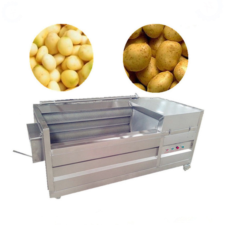 High Efficiency Small Potato Washing And Cutting Machine Small Potato Washing Machine