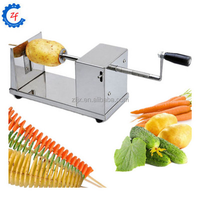 Potato processing machinery tornado spiral potato cutter cutting machine