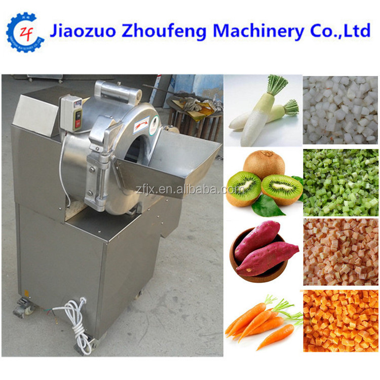 Hot Sale Tomato Pawpaw Onion Carrot Apple Kiwi Fruit Cube Cutting Machine Cutter