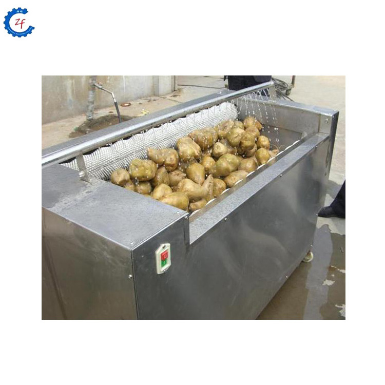 High Efficiency Small Potato Washing And Cutting Machine Small Potato Washing Machine