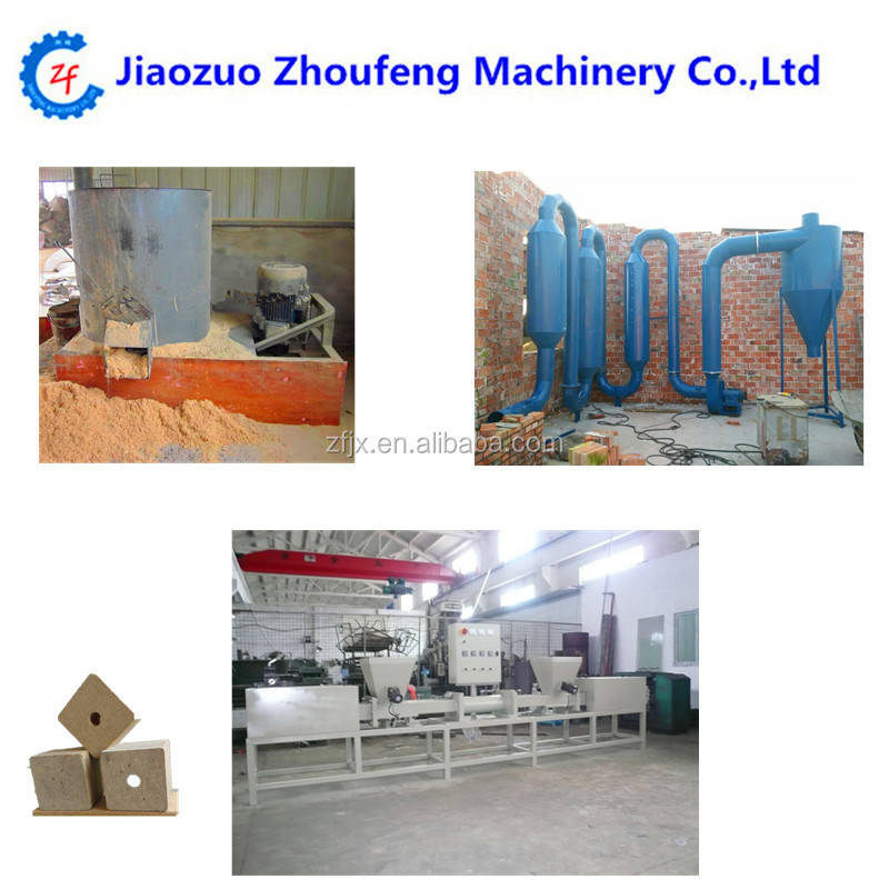 Wood Sawdust Pallet Block Extruding Making Hot Press Machine Price