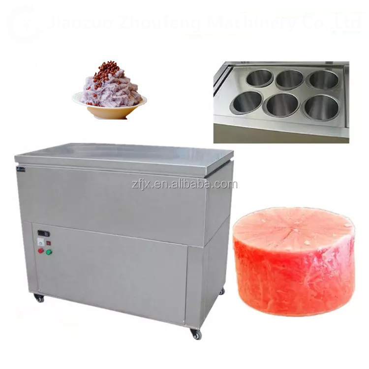 China Manufacturer Ice Brick Machinery Snow Ice Cream Block Making Machine