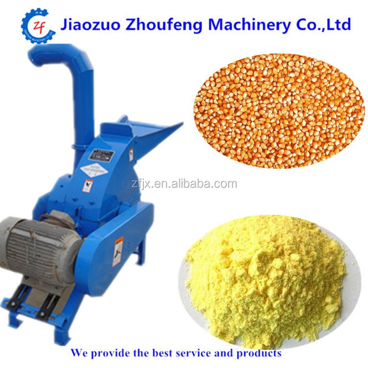 Wood branch maize grinding hammer mill crusher machine