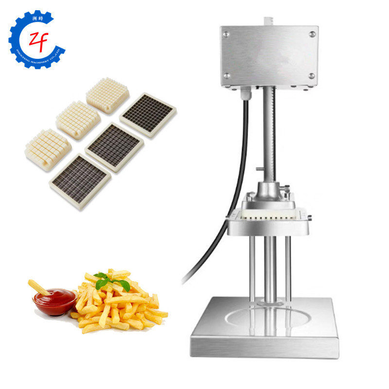 Vertical fries machine electric french fry cutter potato chips strip cutting machine