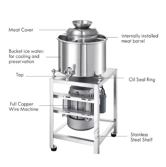 High Efficiency Meatball Beating Machine/fish Meatball Beater/meat Paste Mixer For Meat Ball Making