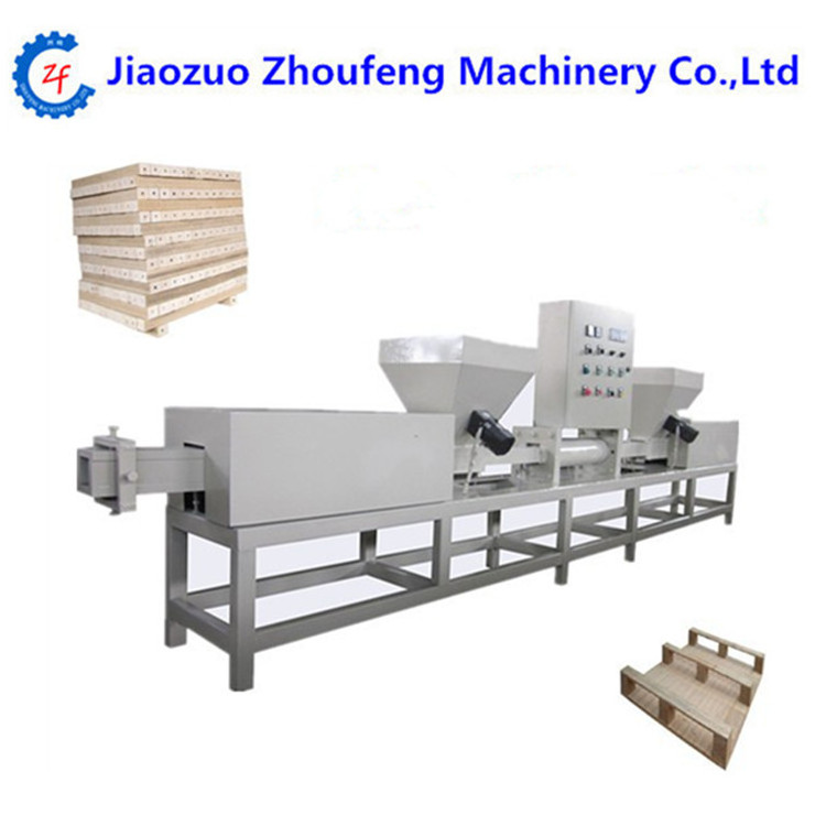 compressed wood pallet making machine / sawdust block compress machine