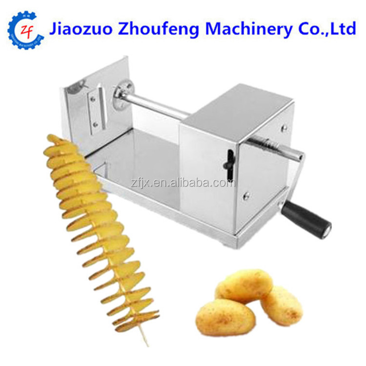 Spiral potato chip cutter potato string cutter curly potato cutter (whatsapp:008613782789572)