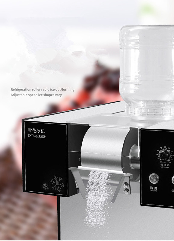 Commercial Flake Ice Machine Korean Bingsu Snow Ice Flakes Machine