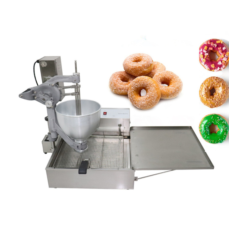 Commercial Donut Ball Making Forming Machine Mochi Doughnut Deep Fryer Machine