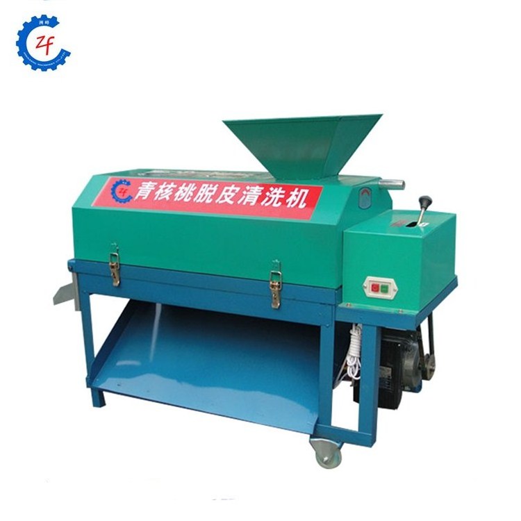 Automatic green walnut hulling huller machine(whatsapp/wechat:008613782789572)