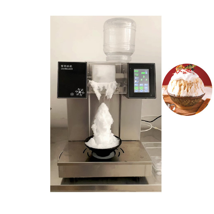 Commercial Flake Ice Machine Korean Bingsu Snow Ice Flakes Machine