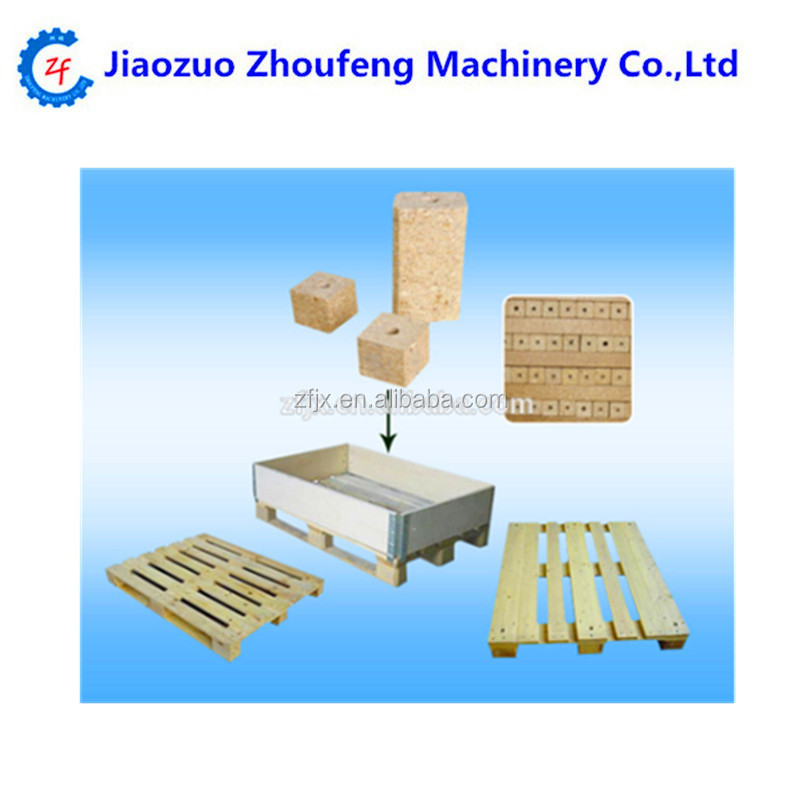 Stable Performance 1 head Wood Chip Extruder Pallet Use Compressed Wood Block Making Machine