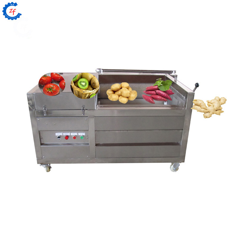 High Efficiency Small Potato Washing And Cutting Machine Small Potato Washing Machine