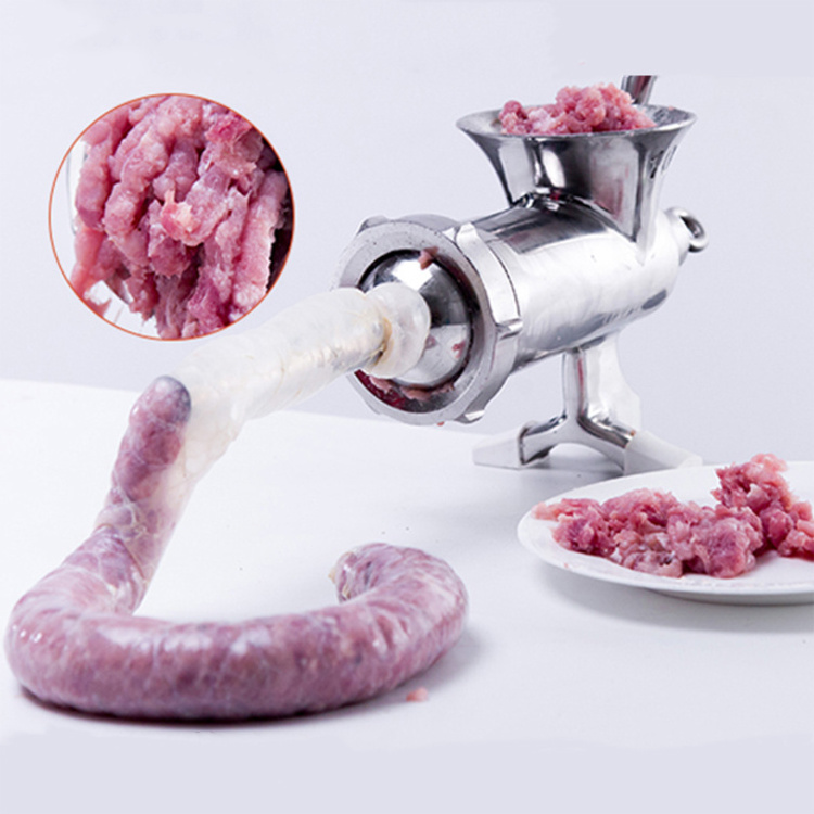 Hand-Cranked Beef Meat Grinder Enema Sausage Machine