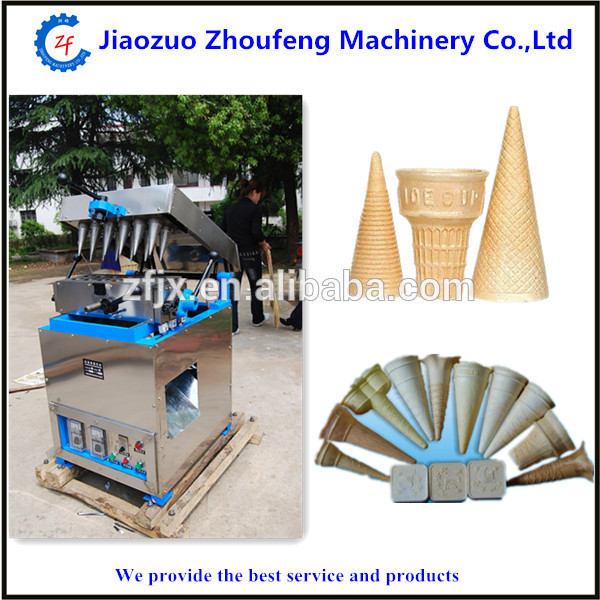 Automatic icecream cone making forming equipment ice cream cones baking machine