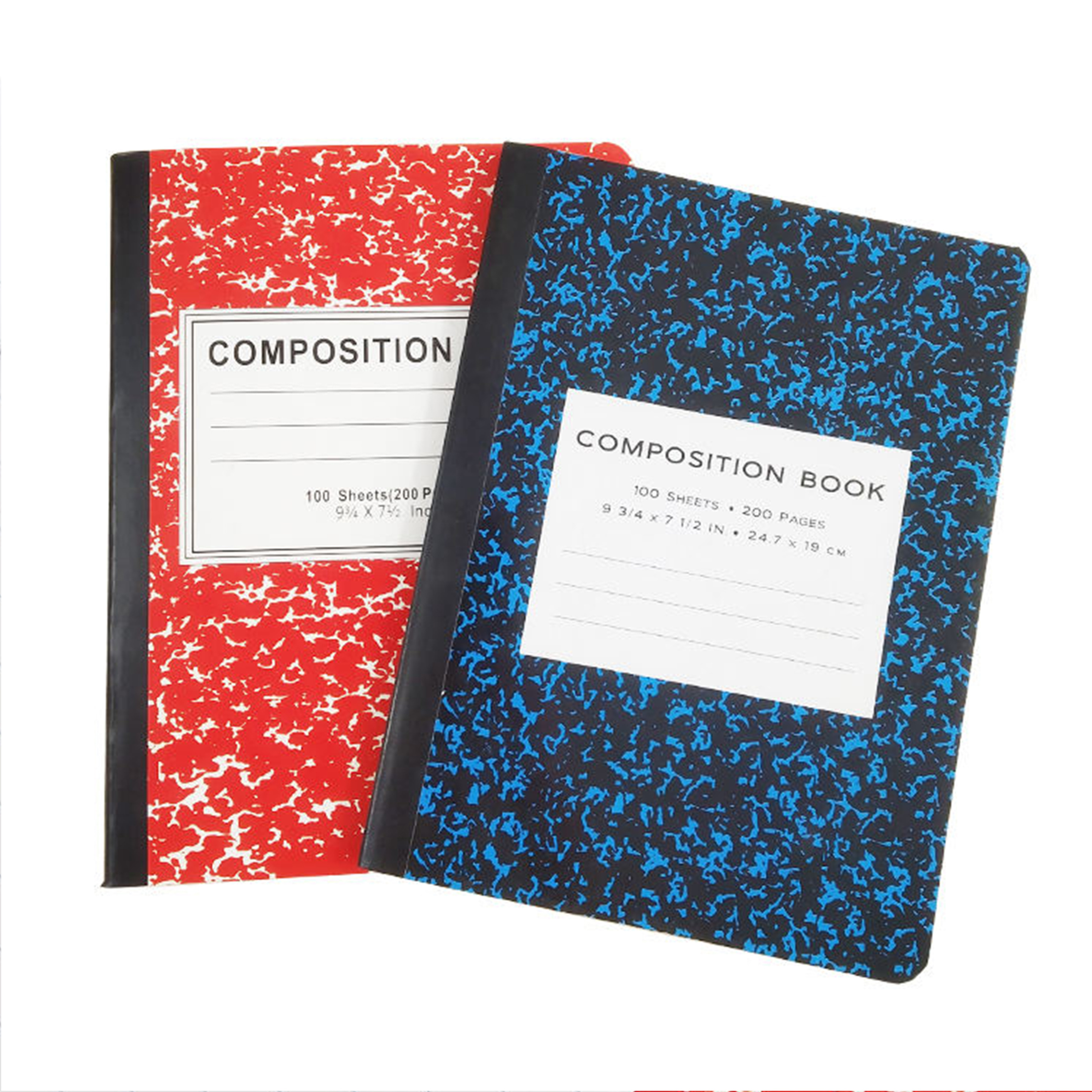 Wholesale for office and school supplies Supply hard cover exercise book Composition Stationery spiral notebook for school