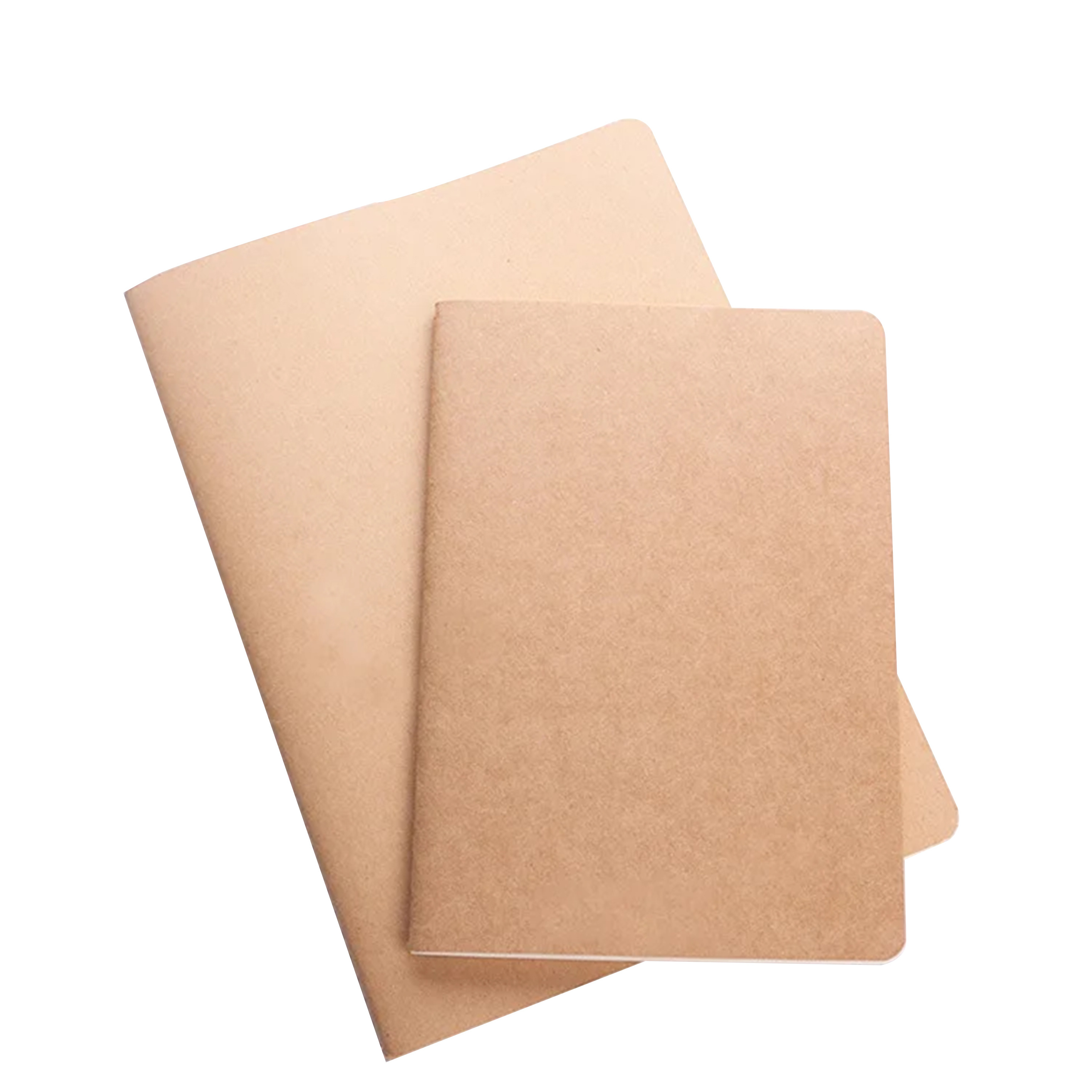 Kraft Paper Notebook Line Book Custom Student Notes stapled Diary Exercise school supplies wholesale Kraft NoteBook