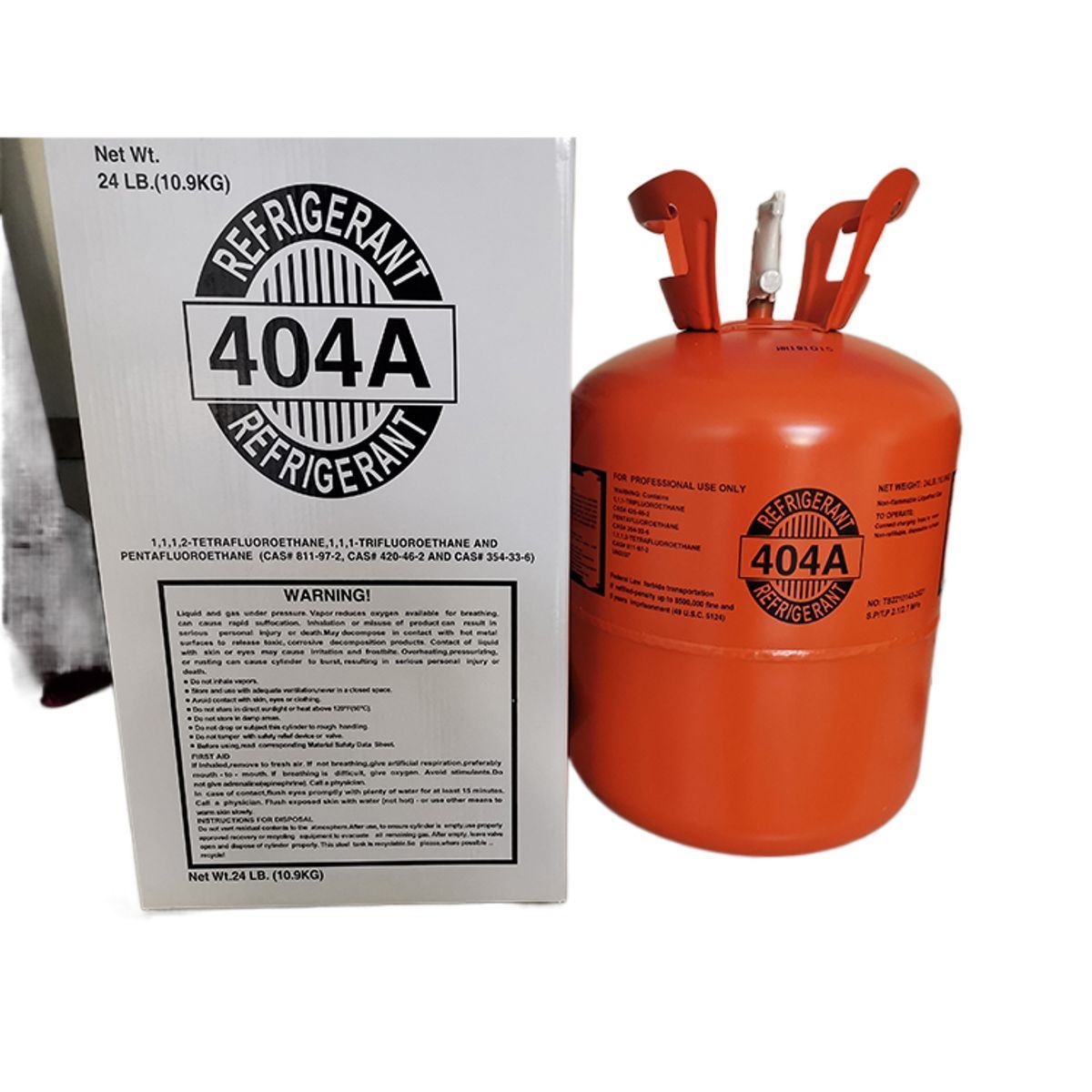 Factory Supplier 404a Refrigerant Gas For Efrigerators Freezers Water Dispensers Automobile Air Conditioners