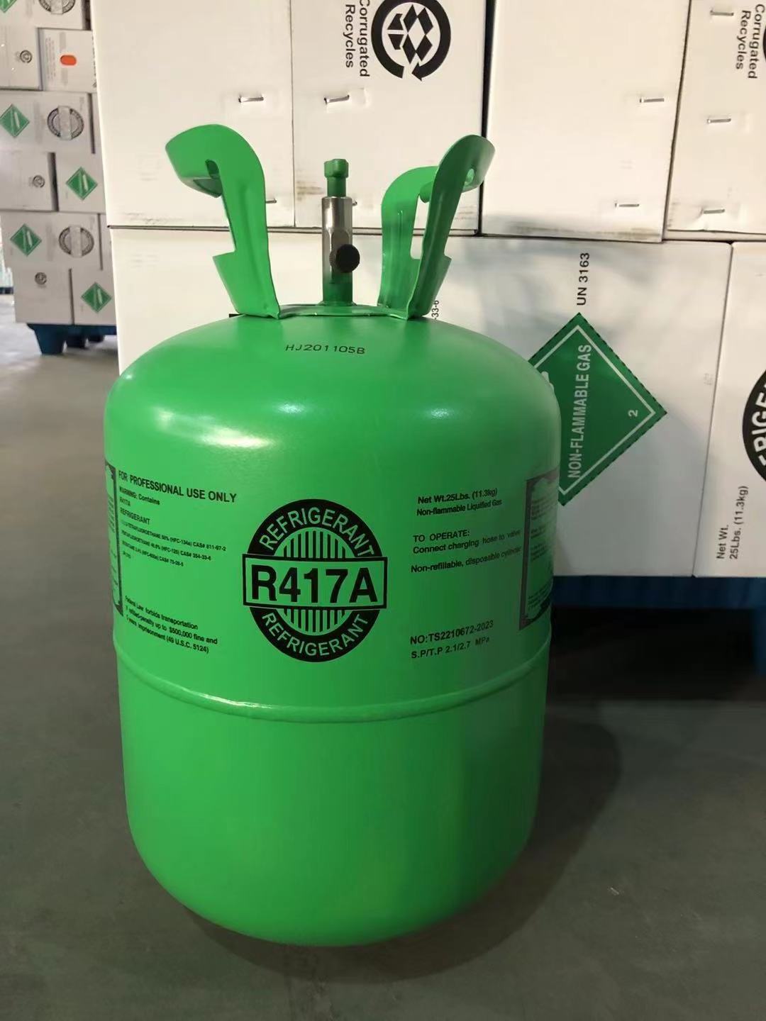 Wholesale New Product R417a Refrigerant Gas For Air-conditioner 11.3kg Cylinder Refrigerant Gas 417a