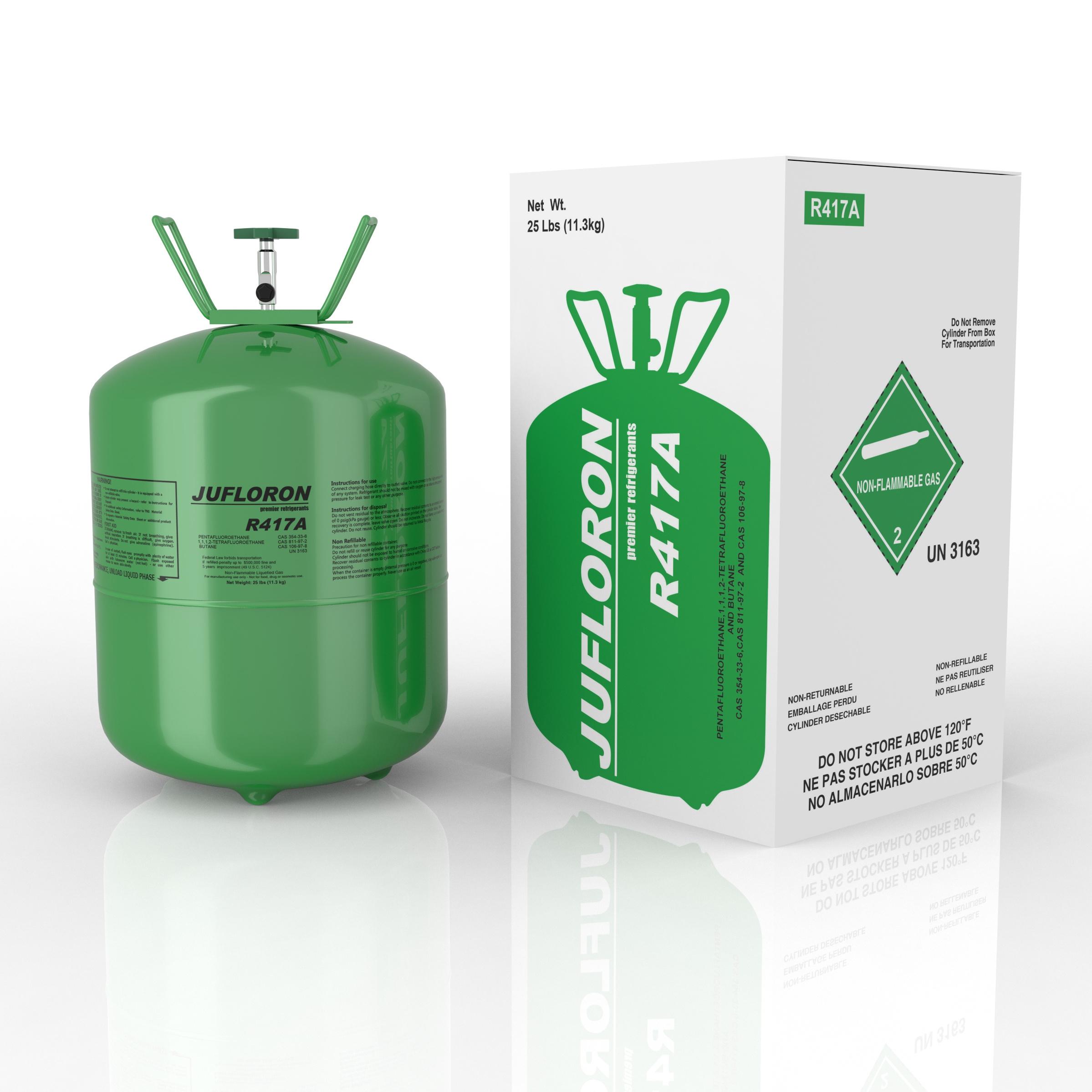 Ga R417a Wholesale New Product R417a Refrigerant Gas For Air-conditioner 11.3kg ...