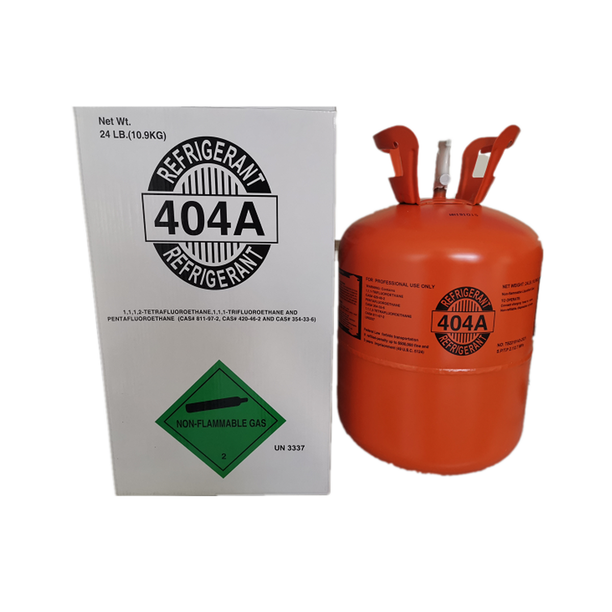 Factory Supplier 404a Refrigerant Gas For Efrigerators Freezers Water Dispensers Automobile Air Conditioners